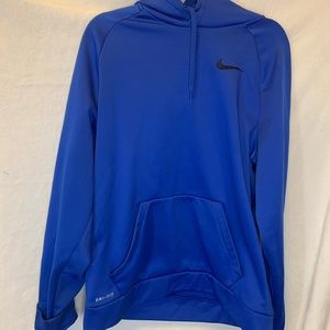 Blue Nike hoodie size large